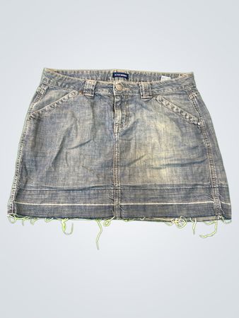 Denim Mini Skirt