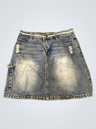 888 Jeans Skirt