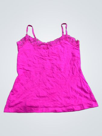 Pink Lace Camisole