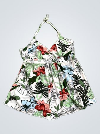 Floral Halter Neck Top