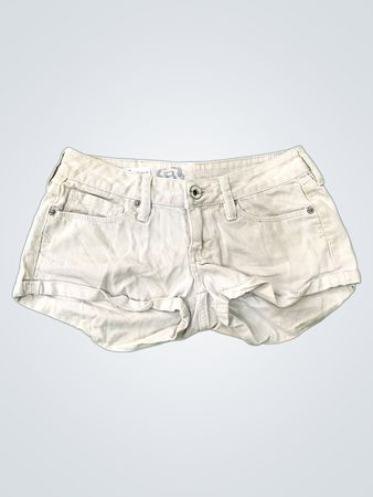 Calvin Klein White Denim Shorts