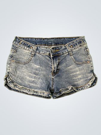 Blue Denim Shorts
