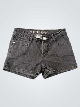 Gray Sweet Jeans Shorts