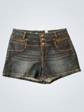 Vince High-Waisted Denim Shorts