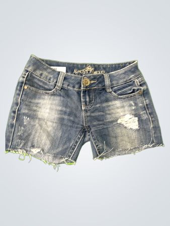 Almost Famous Distressed Denim Shorts
