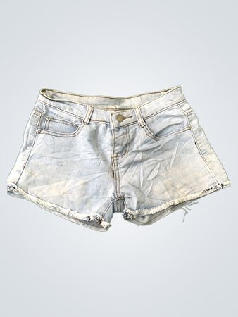 Light Blue Denim Shorts