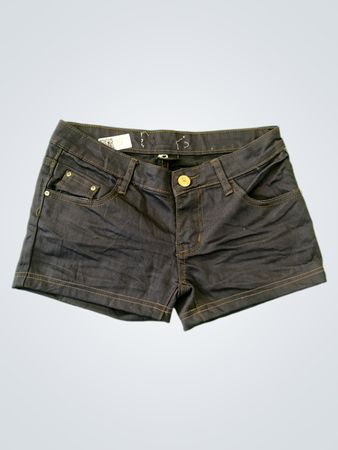 MOB Black Denim Shorts