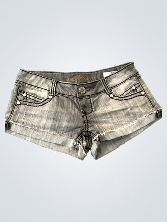 Almost Famous Gray Denim Shorts