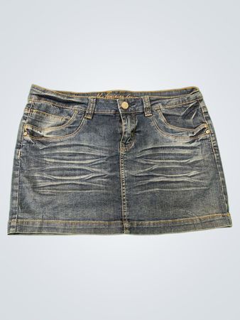 Orsay My Feminine Denim Mini Skirt