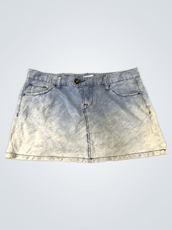 Light Blue Denim Skirt