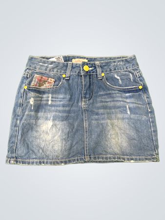 Shunufang Denim Skirt
