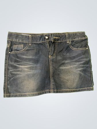 Gong Yuan Qian Denim Skirt