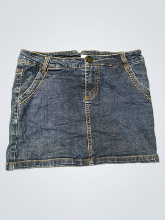 Blue Denim Skirt