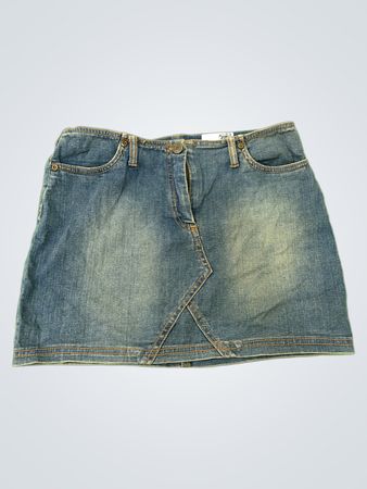 Terranova Denim Mini Skirt