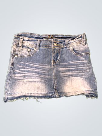 Reign Denim Mini Skirt