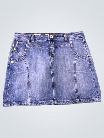 Vigoss Denim Mini Skirt