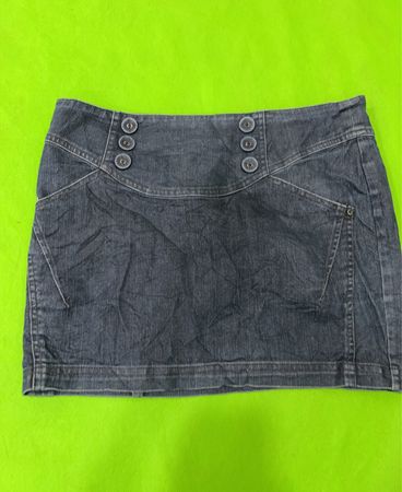 La Chapelle Denim Mini Skirt