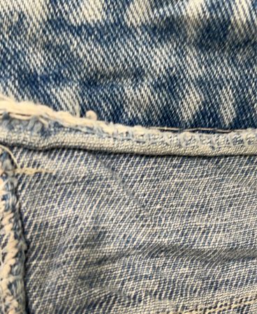 Denim Skirt with Embellishments