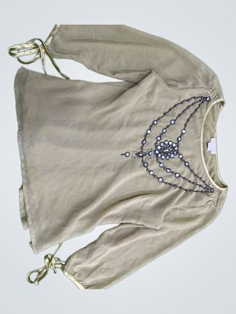 Monroe & Main Embellished Blouse