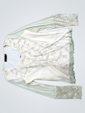Kappahl White Long-Sleeve Top