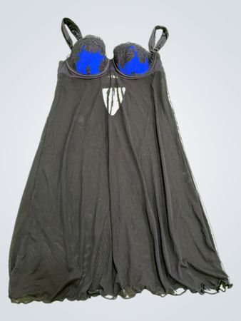 Hunkemöller Black Sheer Chemise