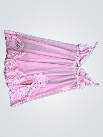 Pink Lace Chemise