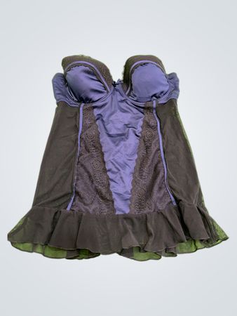 Purple Lace Bustier