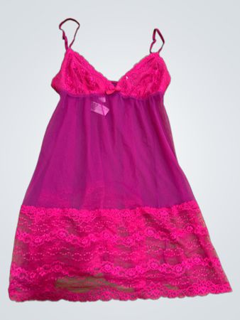 Pink Lace Chemise