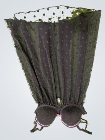 Black Polka Dot Babydoll