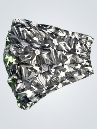 Frank Walder Gray Patterned Fabric