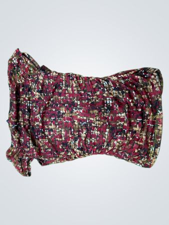 Multicolored Patterned Top