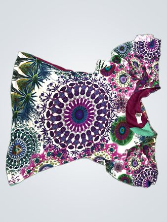Colorful Patchwork Clothing Item