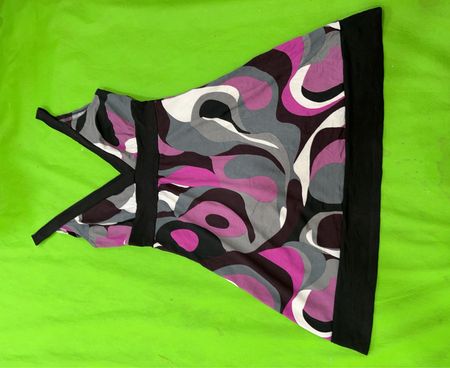 Multicolor Patterned Bra