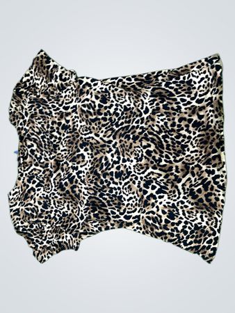 b-slim leopard print corset top