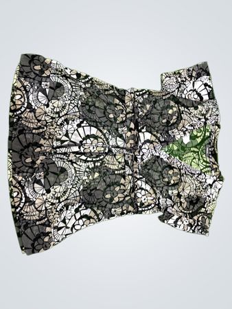 Mexx Graphic Print Mesh Top