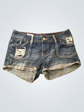 Amethyst Denim Shorts