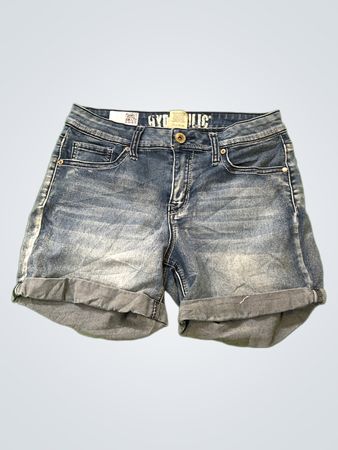 Hydraulic Denim Shorts
