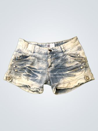 Light Blue Denim Shorts