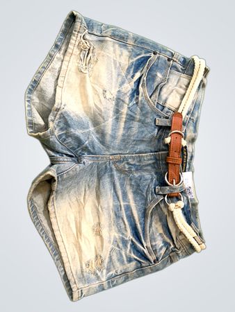 SLAP BLUE DENIM Jeans Shorts