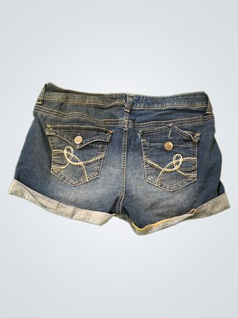 Blue Denim Shorts