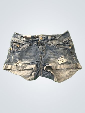 Wildflower Denim Shorts