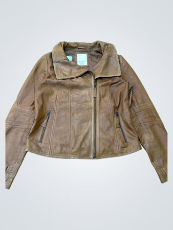 Esprit Brown Leather Jacket