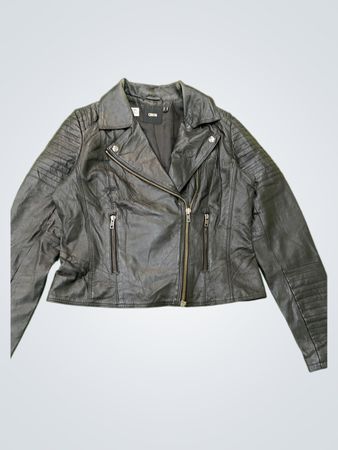 ASOS Faux Leather Biker Jacket