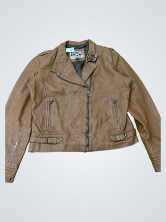 Grispiel Brown Leather Jacket