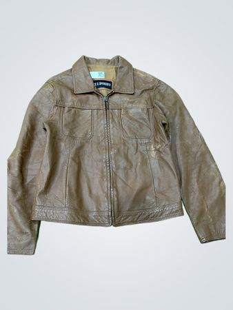 JACK & SPENCER'S Brown Leather Jacket