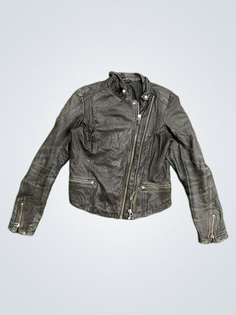 Bershka Leather Biker Jacket