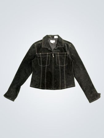 Live a Little Black Leather Jacket
