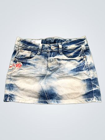 Miss Sixty Denim Skirt with Sequins