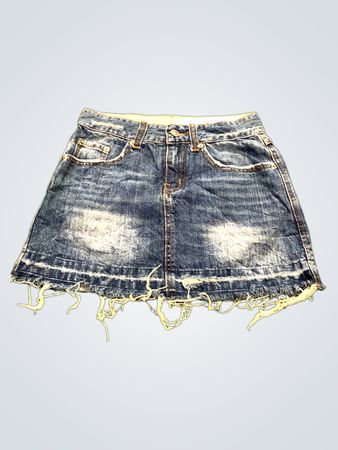 Jupe en jean mini