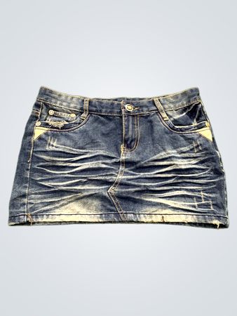 M.B.S. Denim Mini Skirt